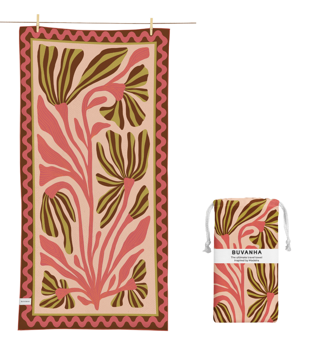Travel towel - 160x80 cm