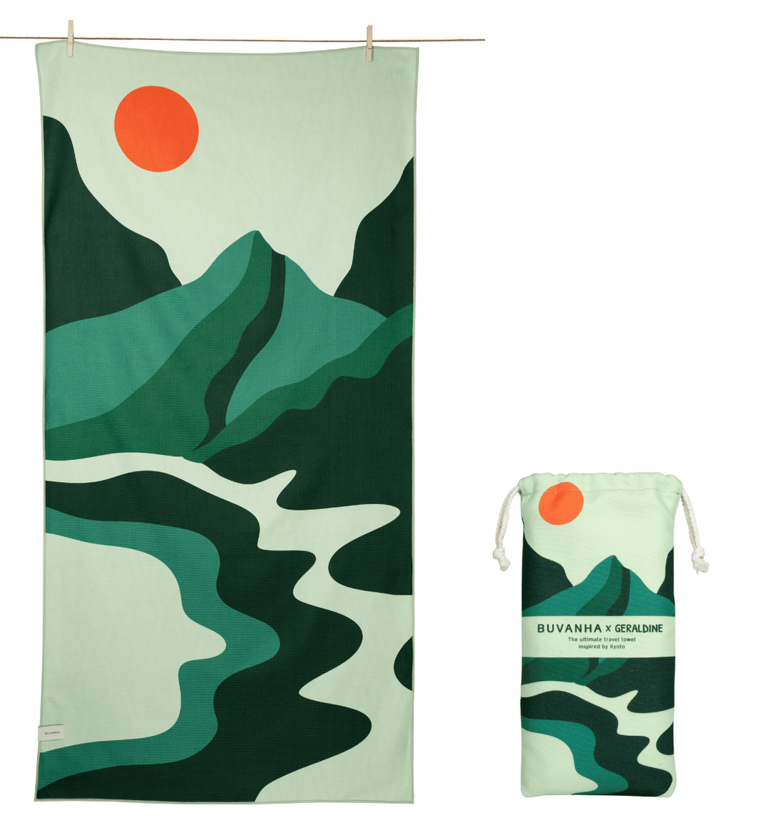 Travel towel - 160x80 cm