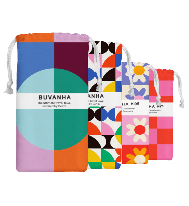 Family bundle Kids (2x 200x90cm 2x 150x70cm)